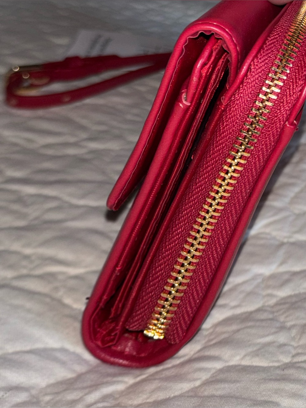 Time & Tru Red Wristlet Wallet | NWT *